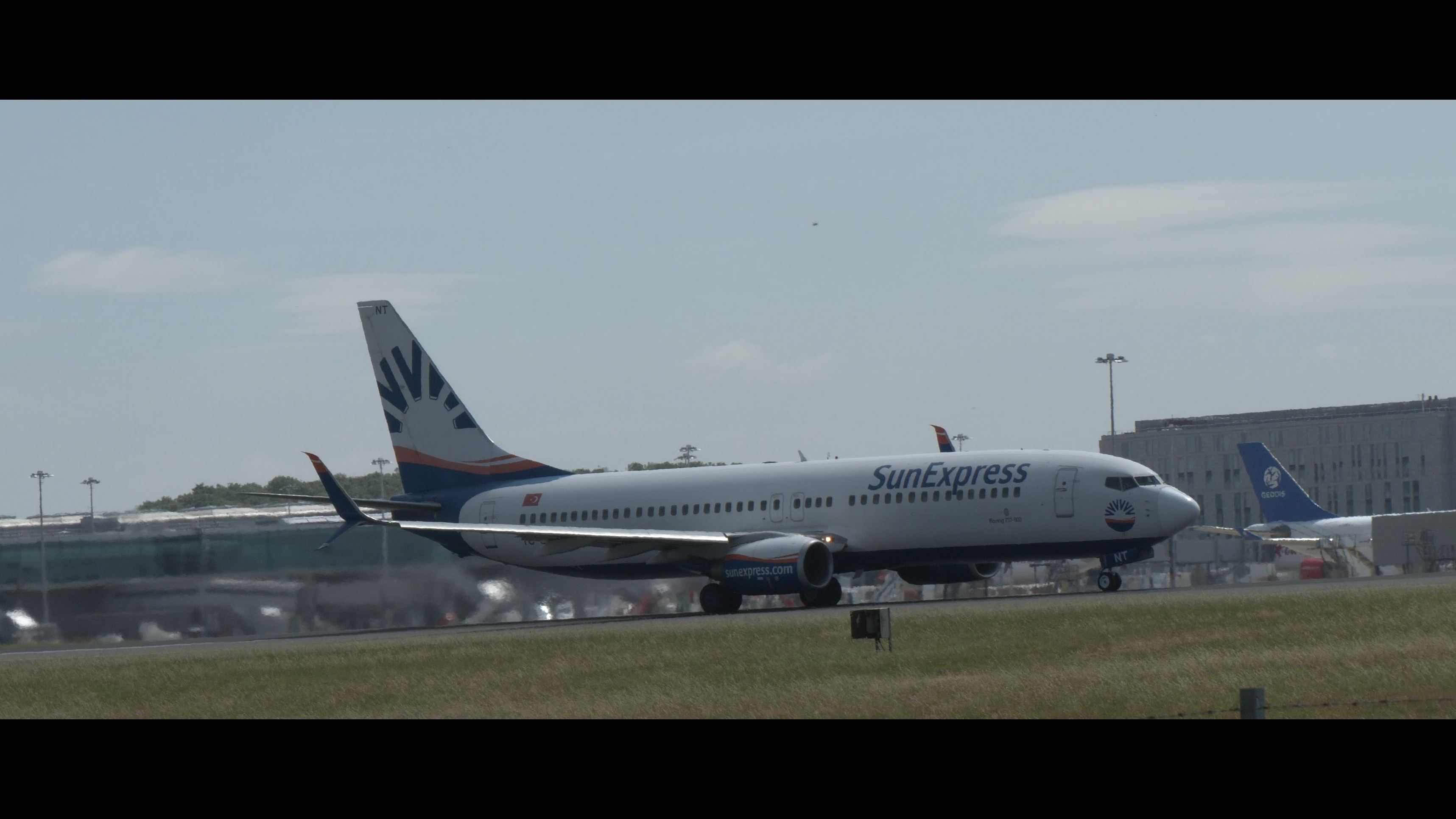SunExpress Boeing 737-8 Departing Stansted